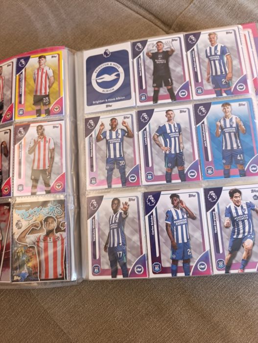 Пълен албум Topps Premier league 2026