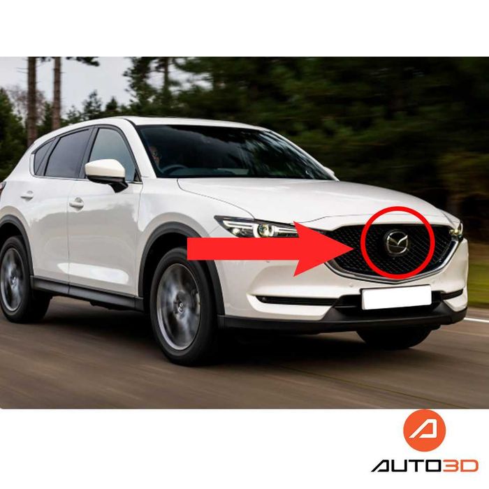 Основа с емблема за дистроник предна решетка Mazda CX5 KF