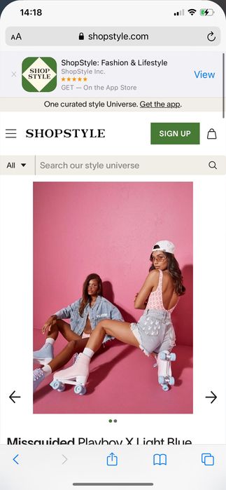 Playboy Limited Edition Missguided къси панталонки