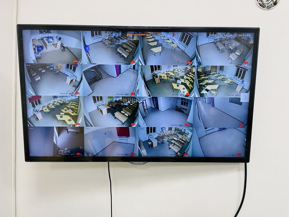 Установка камер видеонаблюдения