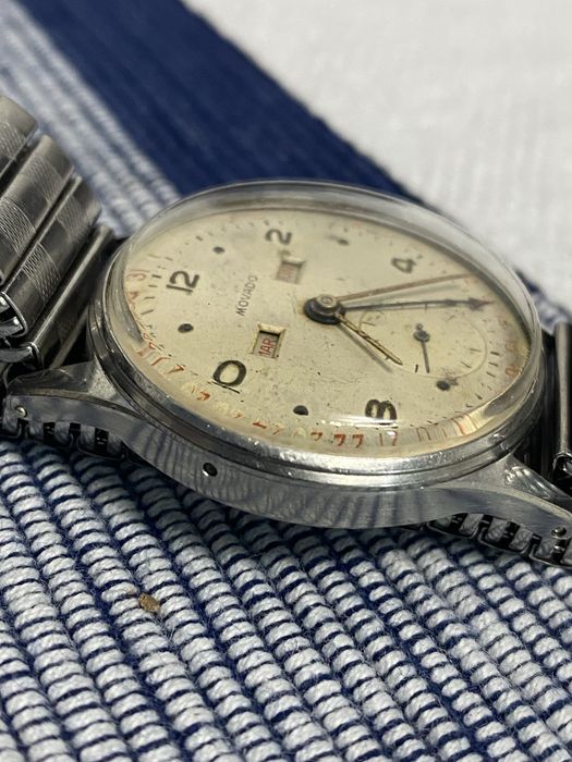 Ceas Barbatesc Vintage MOVADO Triple Calendar Swiss Made