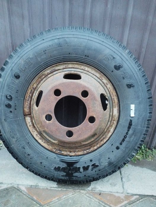 Шина 7.00 r16LT в сборе диск камера