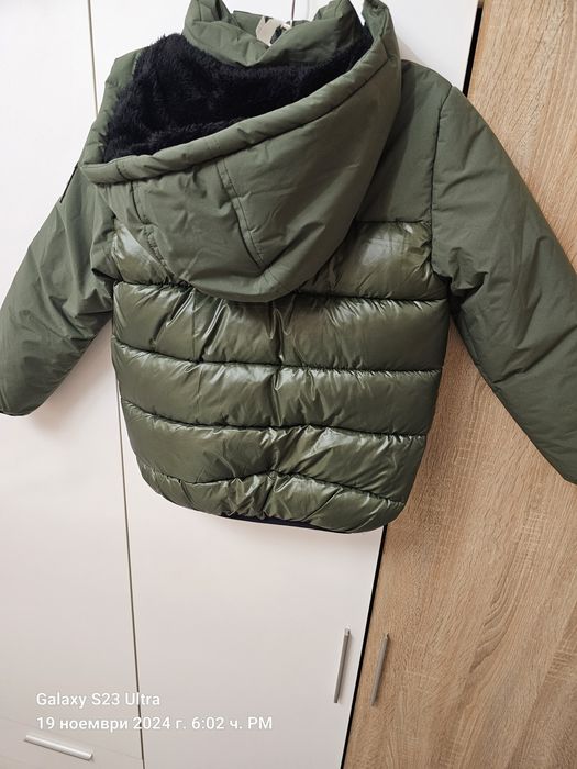 Детско ЗИМНО Яке със Сваляща се Качулка / Made in Italy *НОВО*