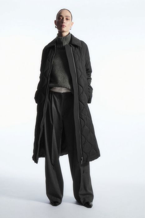 Дамско зимно яке на COS дълъг нов модел