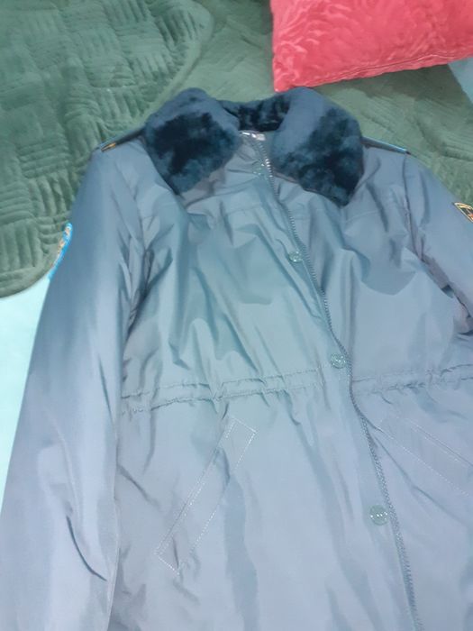 Повседневная зимная куртка военная