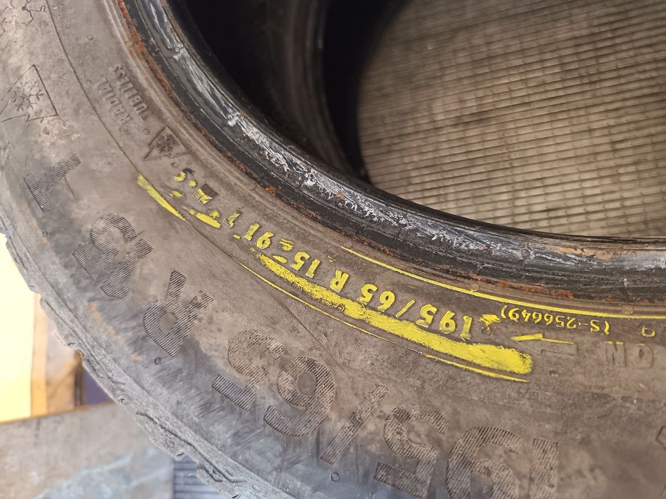 Anvelope MS 195 65 15 continental 2024 6.5mm