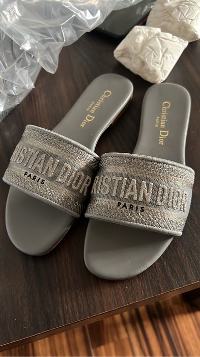 Dior шлепки новые