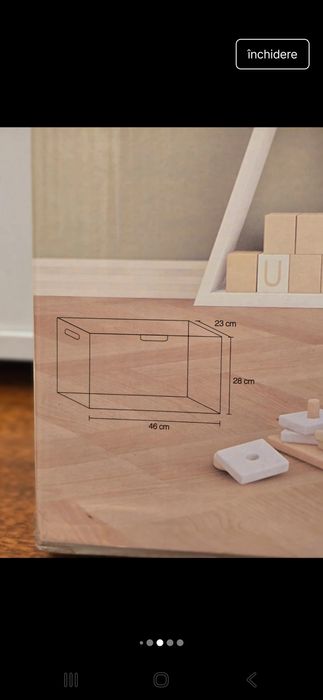 Cutie MDF depozitare