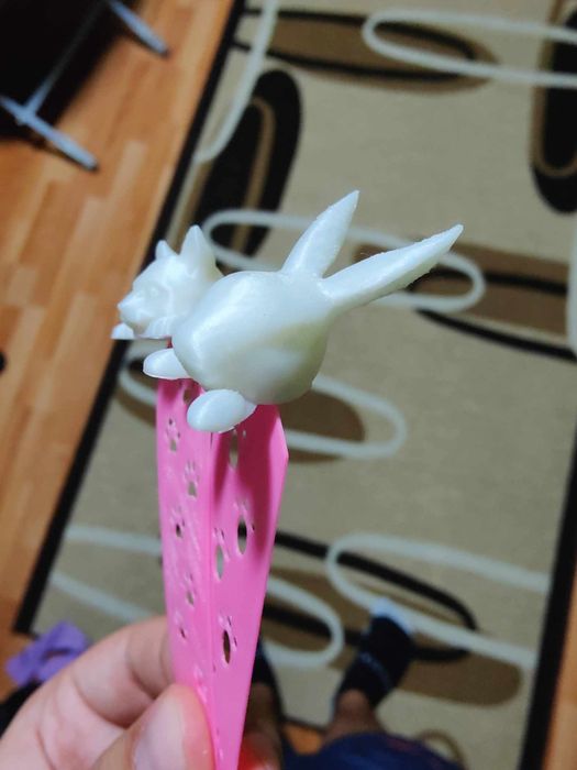 3D Принтиран  Книгоразделител котешки лапички