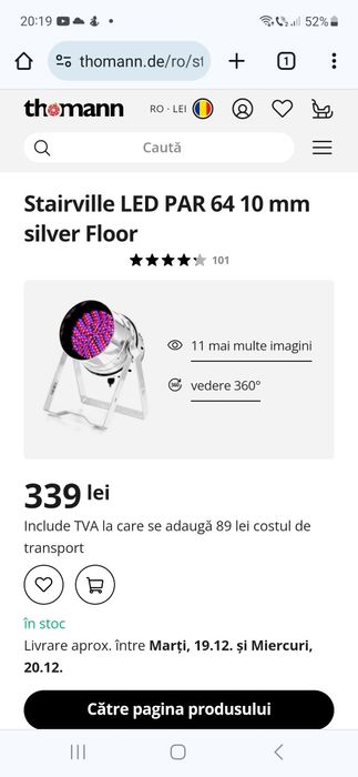 Led par 64 Starville