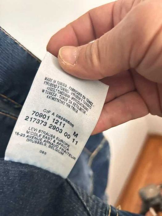 Jacheta Levi's denim