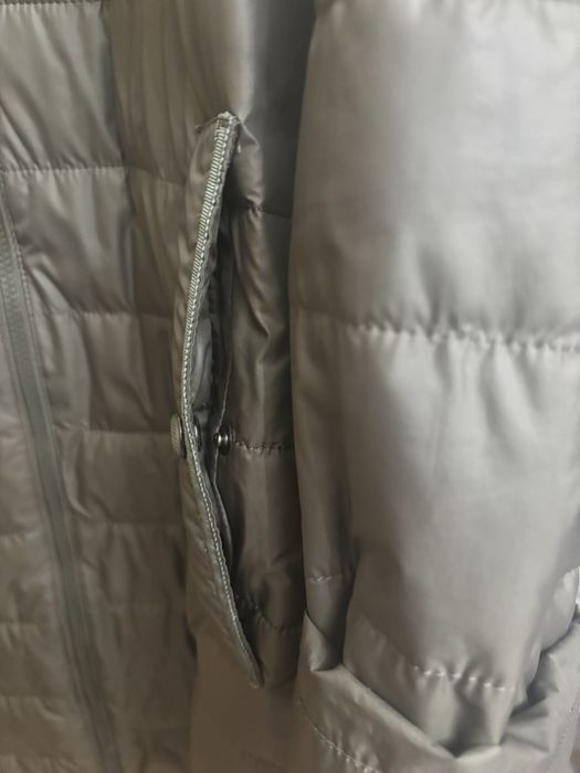 Стёганое межсезонное пальто