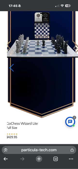 GoChess Harry Potter Smart Chessboard – ca nouă