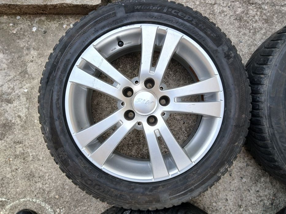 Оригинални Алуминиеви джанти 16цола за vw-Golf  5.6.passat.5×112.Mercedres w211 w204 205.