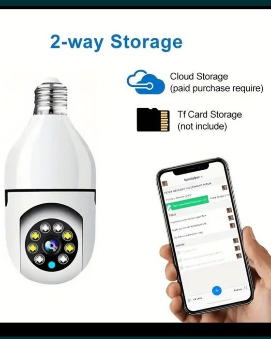 WiFi камера за монтаж на фасунг