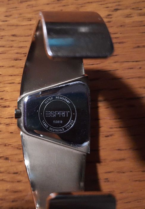 Ceas tip bratara ESPRIT, ceas de dama cu pietre zirconiu