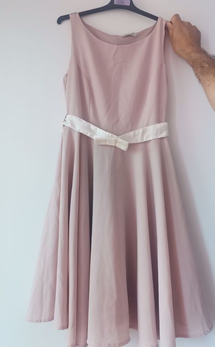 Rochie culoarea piersicii, 36/38