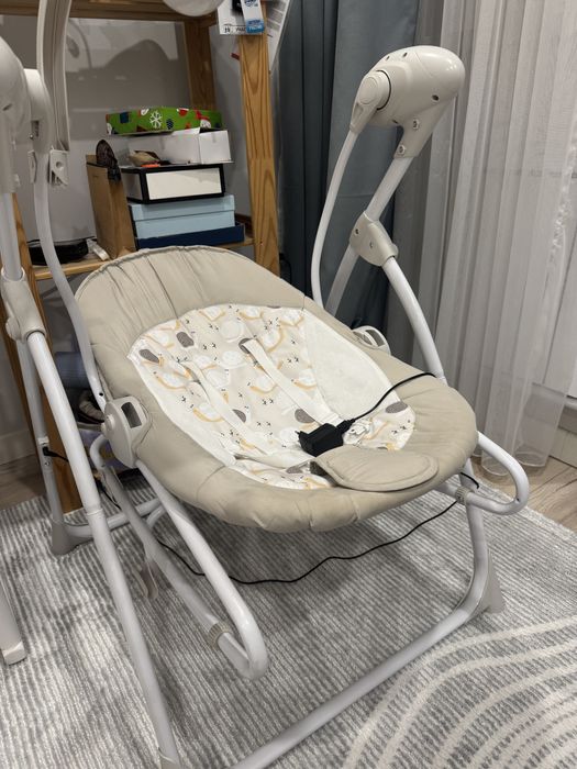 Детская качеля шезлонг