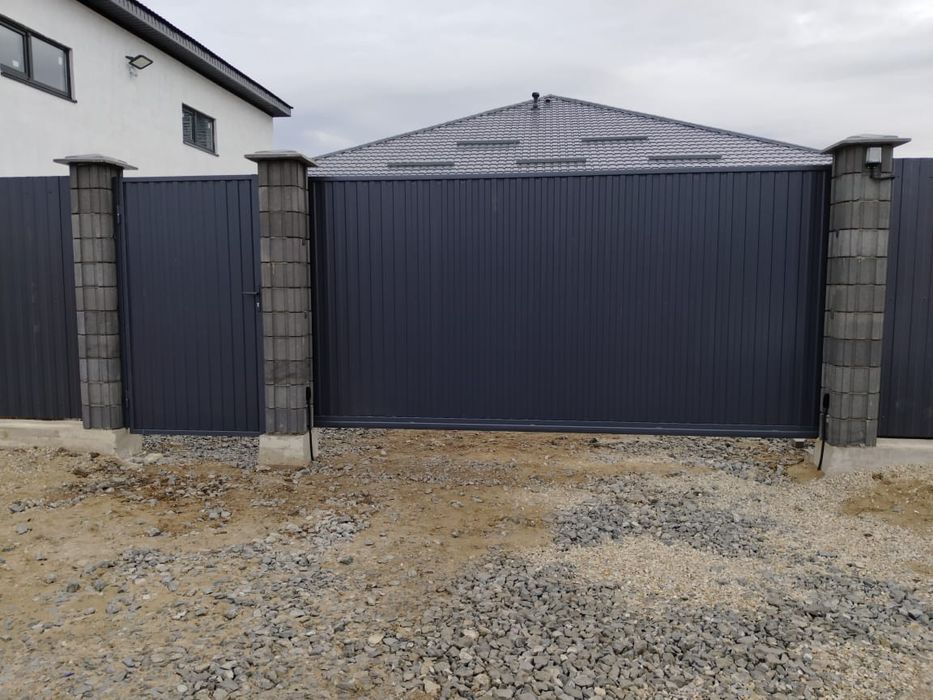 Автоматические откатные ворота