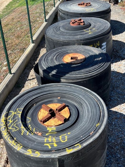 Bandă de cauciuc pentru animale si balastiere