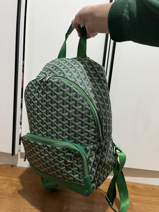 Рюкзак Goyard, зелёный