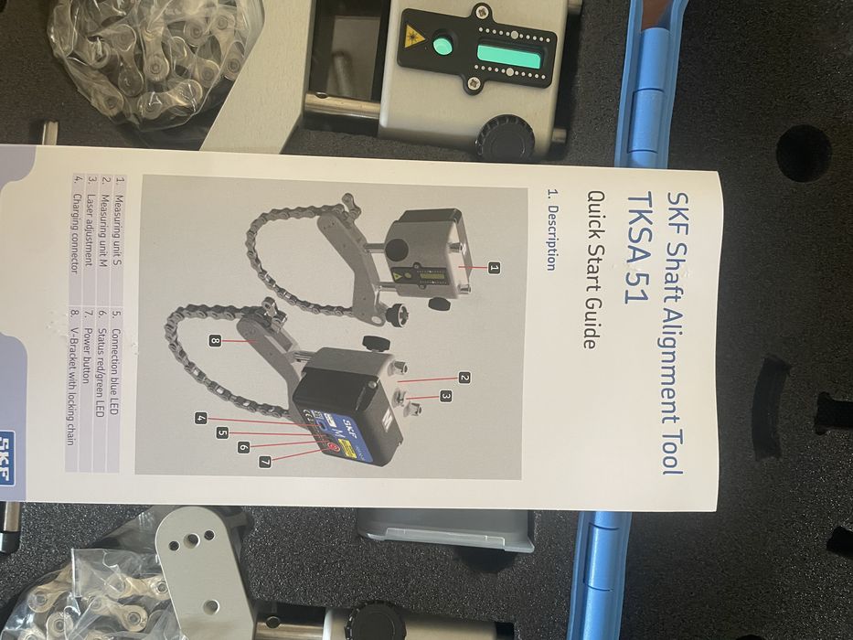 SKF TKSA51 проверка центровки.