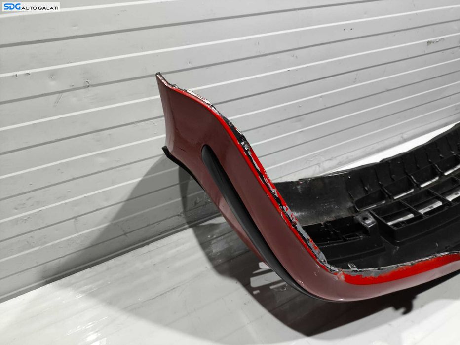 Bara Spoiler Fata Completa Culoare Rosu Volkswagen Golf 4 1998 - 2005 Cod 1J0807221A [L2848]