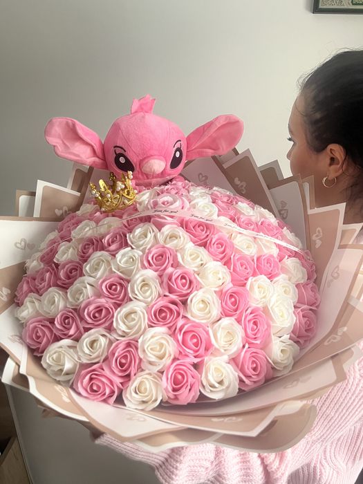 Buchet trandafiri de sapun