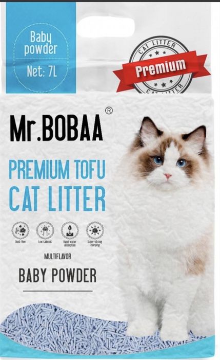 Наполнитель для кошек Тоффу