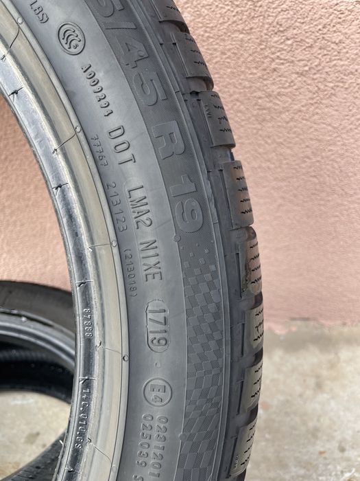 2бр.Зимни гуми 245/45/R19/Continental Conti Winter Contact