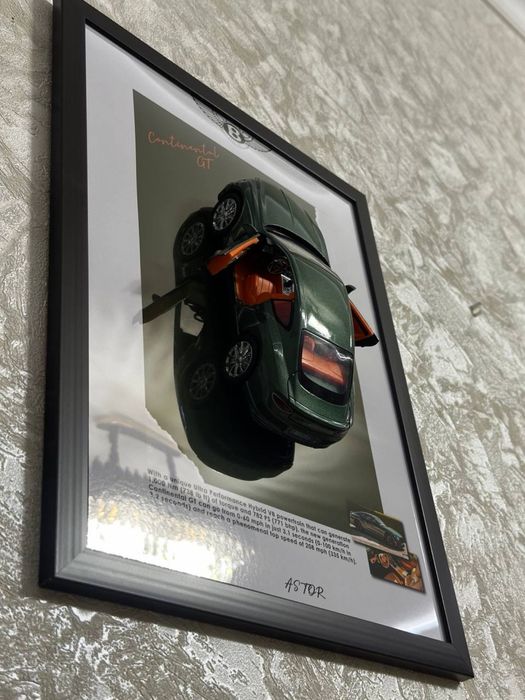 3D картина на стену BENTLEY