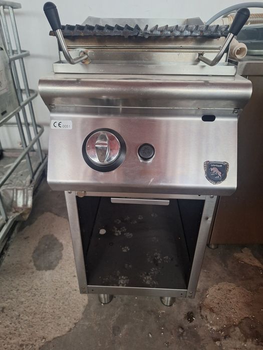 Grătar rocă vulcanică gaz Virtus plită electrica Modular 90x90