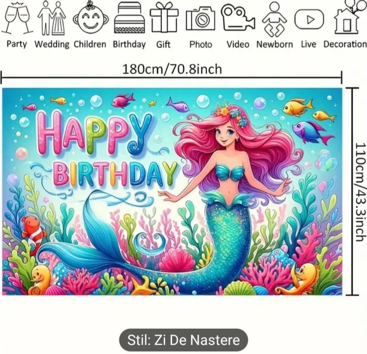 Fundal foto 180X110 cm