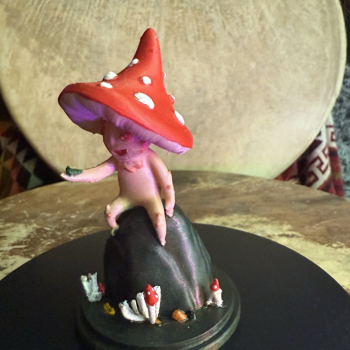 Гъбен Дух Пазител – Ръчна изработка, Активиран в ритуал