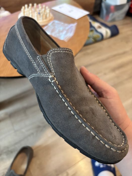 Mocasini din piele GEOX, nr. 40