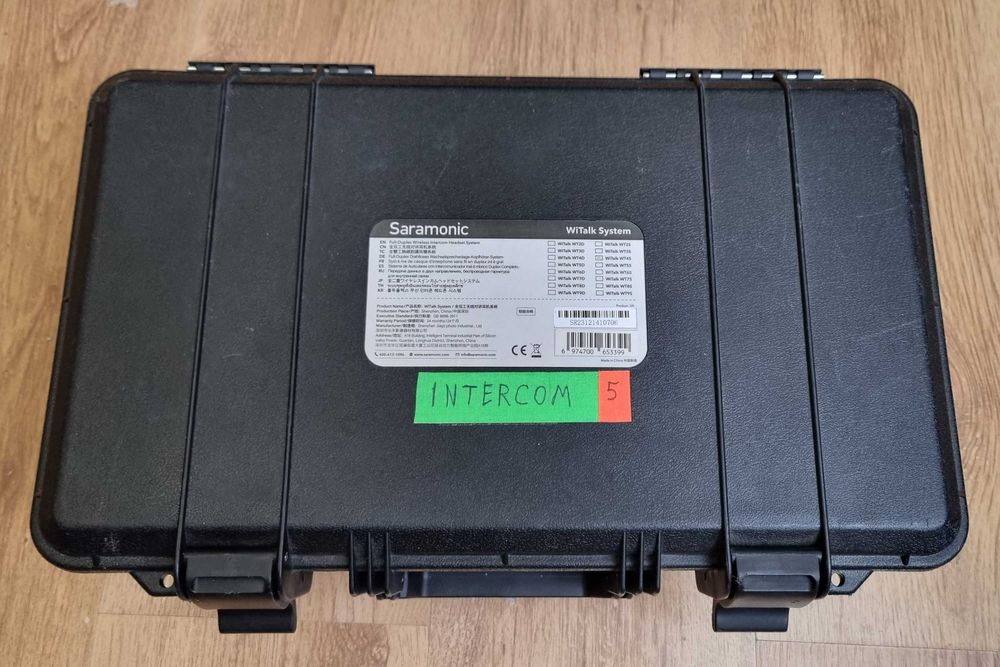 Интерком система Saramonic Witalk с 5 слушалки (единични)