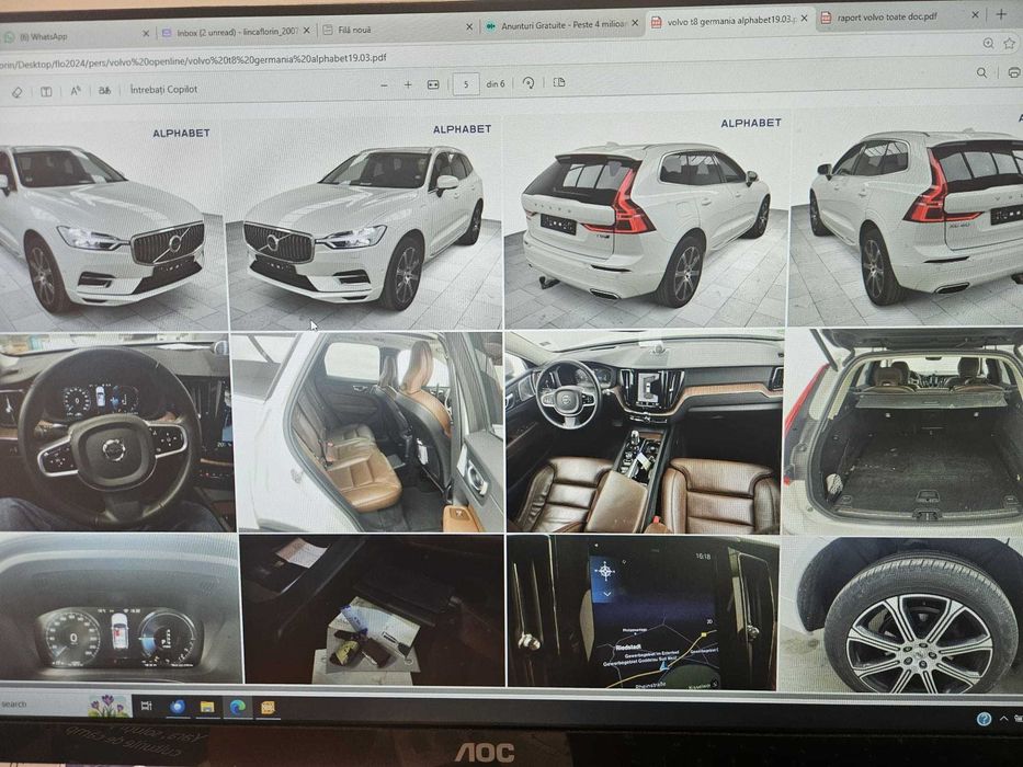 Vând Volvo XC60 T8 AWD Recharge Geartronic Inscription, plug-in hybrid