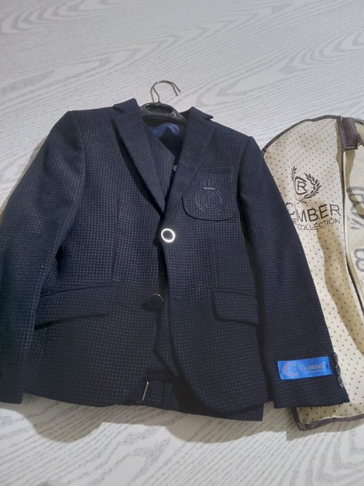 O'g'il bolalar uchun troyka kostyum shim va jeketi