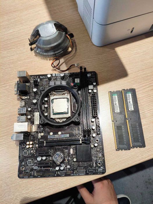 Материнская плата+процессор
