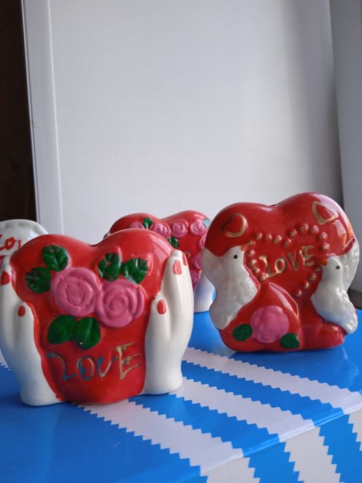 Фарфоровое сердечко сувенир
