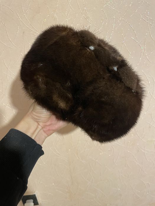 Шапка норковая женская вся в порядке