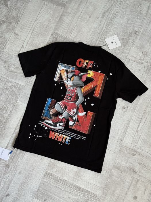 Tricou OFF White Tom&Jerry