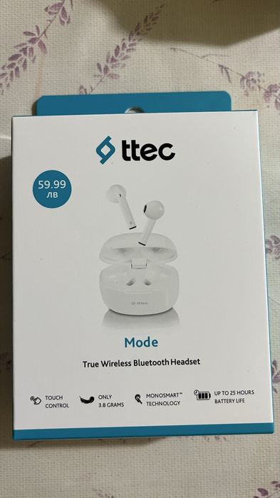 Wireless  Bluetooth Headset Слушалки