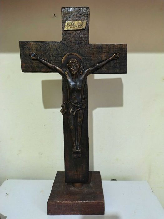 Уникално Старо Разпятие Кръст