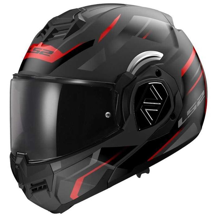 Каска LS2 FF906 advant kuka matt black red