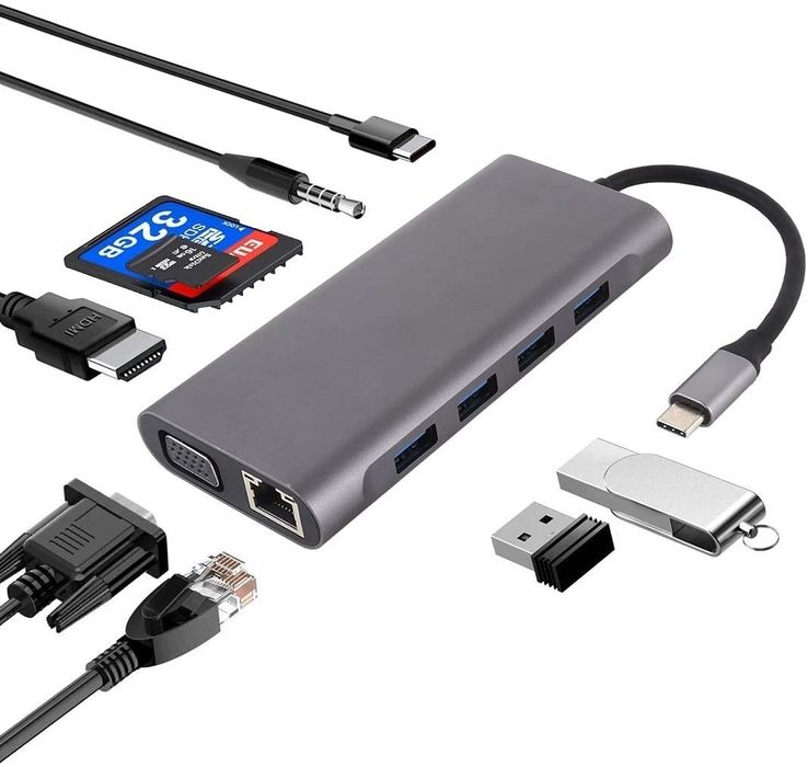Type c to usb 3.0/ 4 port hub