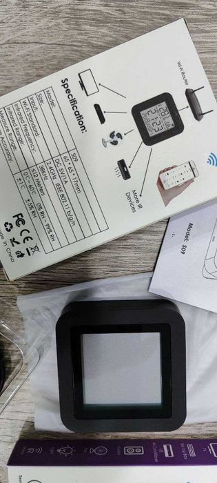 Умный Wi-Fi Tuya IR датчик влажности температуры