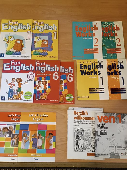 Учебници по английски и немски език