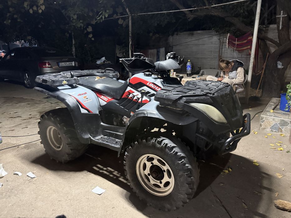 Vand sau schimb atv linhai 300 4x4 inmatriculat