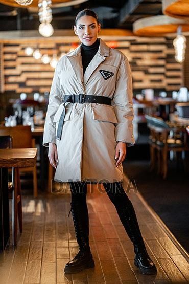 Дамска грейка с колан ( тип сако)